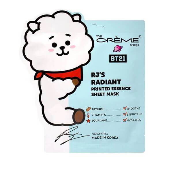 The Creme Shop RJ’S RADIANT Printed Essence Sheet Mask 