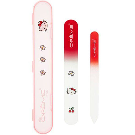 The Creme Shop x Hello Kitty Premium Glass Nail File Set (Red)