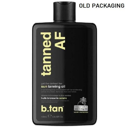 b.tan Tanned AF Tanning Oil