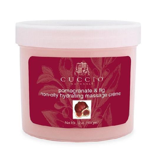 pomegranate and fig massage creme natural - cuccio - bath & body