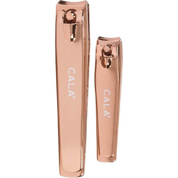 CALA Rose Gold Nail Clipper Duo