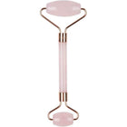 CALA Rose Quartz Facial Roller - Rose Gold Detail