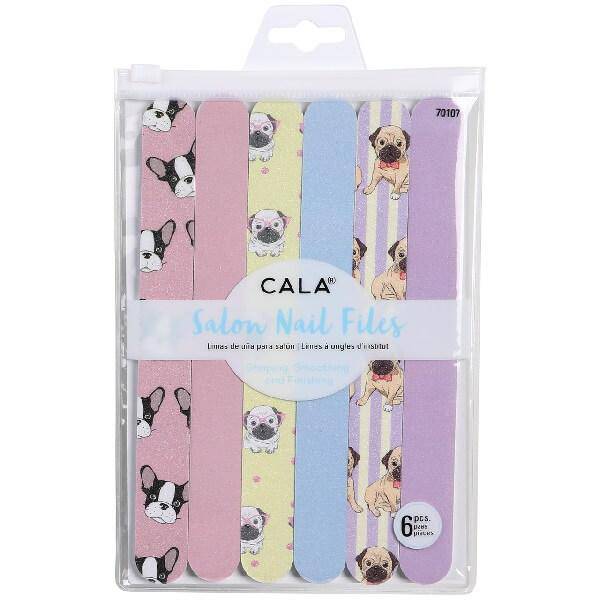 Cala Salon Nail Files: Animal Lover 6 Pieces