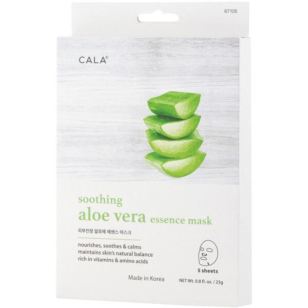 CALA Essence Face Masks: Aloe Vera (5 PKS)