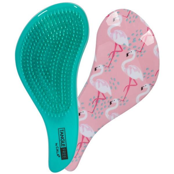 CALA Tangle-Free Hair Brush (Flamingo Pink)