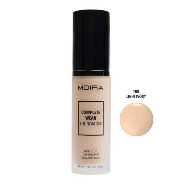 moira beauty complete wear foundation