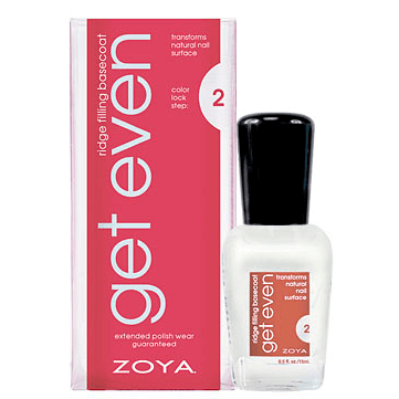 get even ridge filler base coat - zoya - base coat