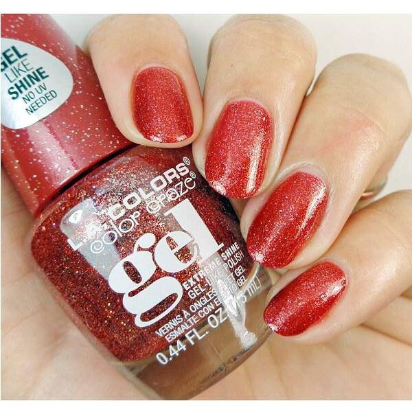 LA Colors Crush Shimmer Gel Polish 2