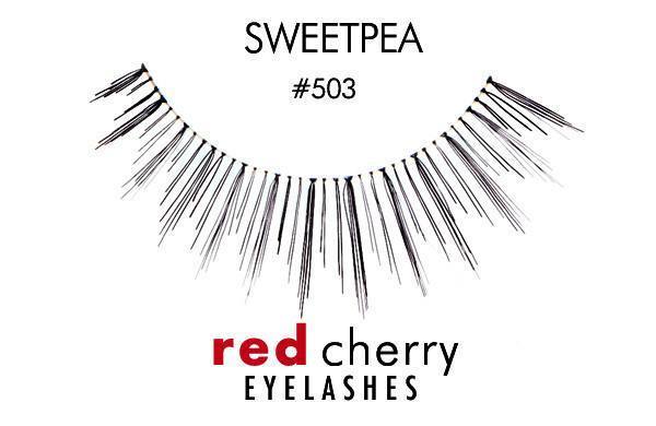 503 - sweetpea - red cherry lashes - lashes