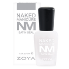 satin seal top coat - zoya naked manicure - nail care