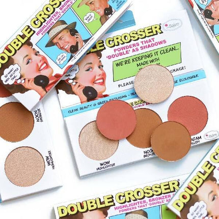 thebalm DOUBLE CROSSER® Face Palette