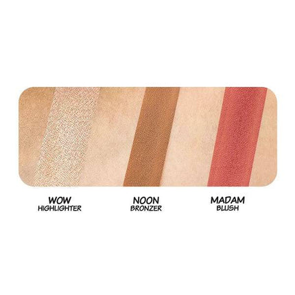 DOUBLE CROSSER® Face Palette swatch by thebalm